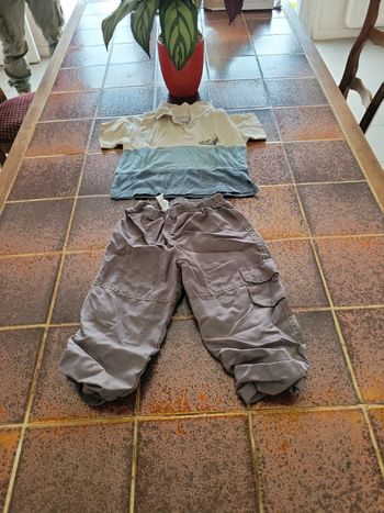 Pantalon jogging, et polo