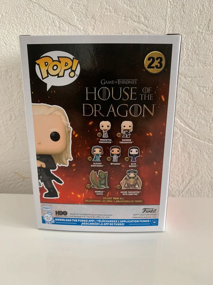 Funko Pop Daemon Targaryen 23 - photo numéro 3