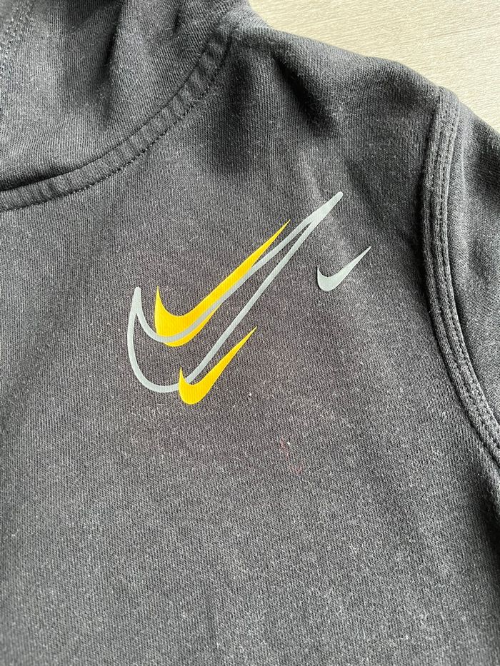 Sweat à capuche noir Nike taille L enfant - photo numéro 4