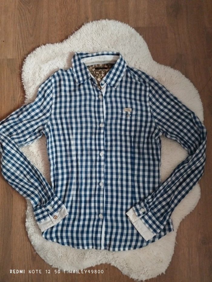 Chemise a carreaux IKKS taille 12 ans