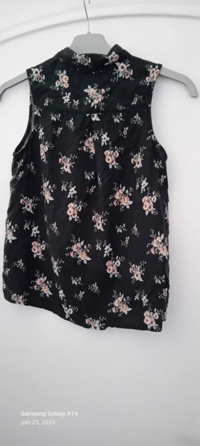 Blouse en viscose motif fleurs fille 152 cm L.O.G.G - photo numéro 3