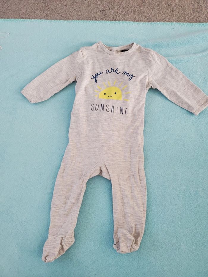 Pyjama mixte coton 12 mois