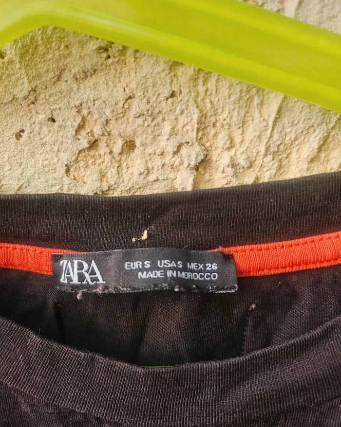 T-shirt manche courte imprimée avec une peinture - photo numéro 3