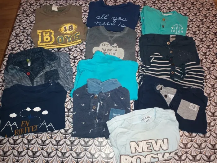 Lot garçon 1 an – vêtements complets - photo numéro 4