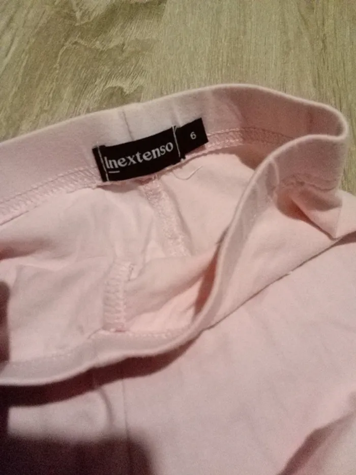 Pantacourt rose inextenso 6 ans - photo numéro 5