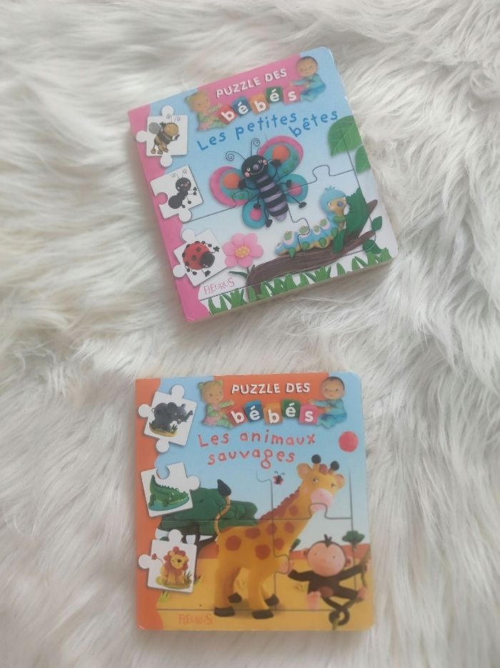 Lot livres puzzles
