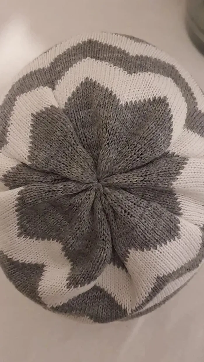 Bonnet "Barts négligent" blanc/gris homme - photo numéro 3