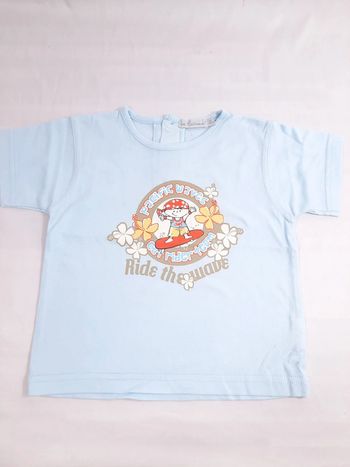 Tee shirt in extenso, 12 mois