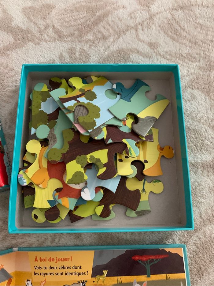 Puzzle et livres animaux - photo numéro 2
