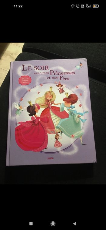 Le soir avec mes princesses et mes fées