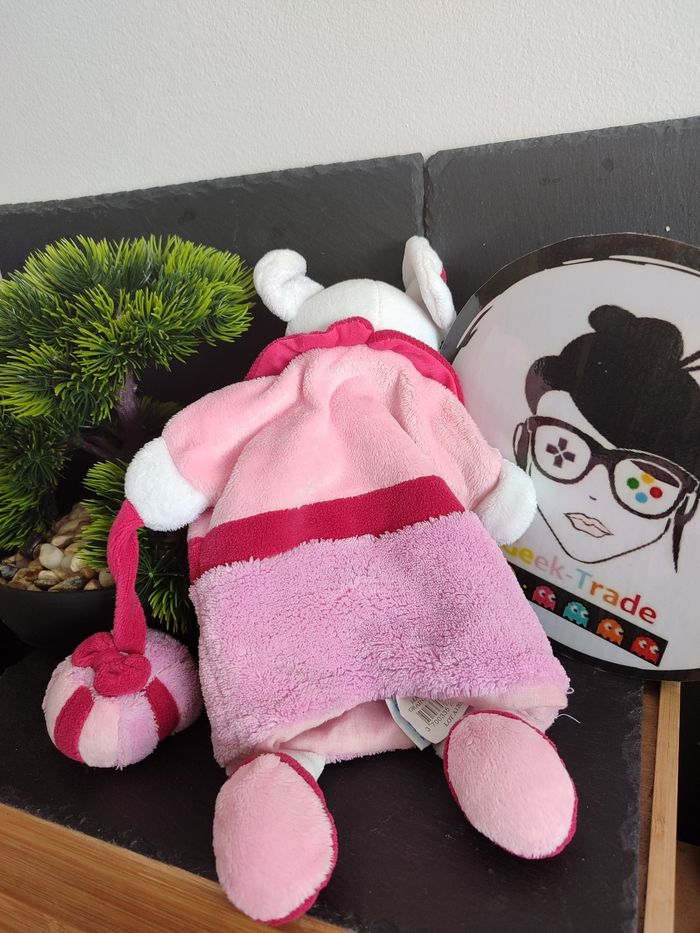 Marionnette souris rose Graine de doudou et compagnie DC2191 cadeau grelot  3301 - photo numéro 2