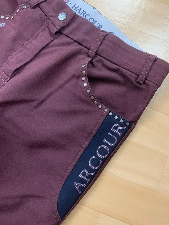 Pantalon Harcour bordeaux – Full grip – Taille 38 - photo numéro 3