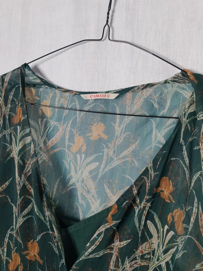 Robe fleurie camaieu - photo numéro 3