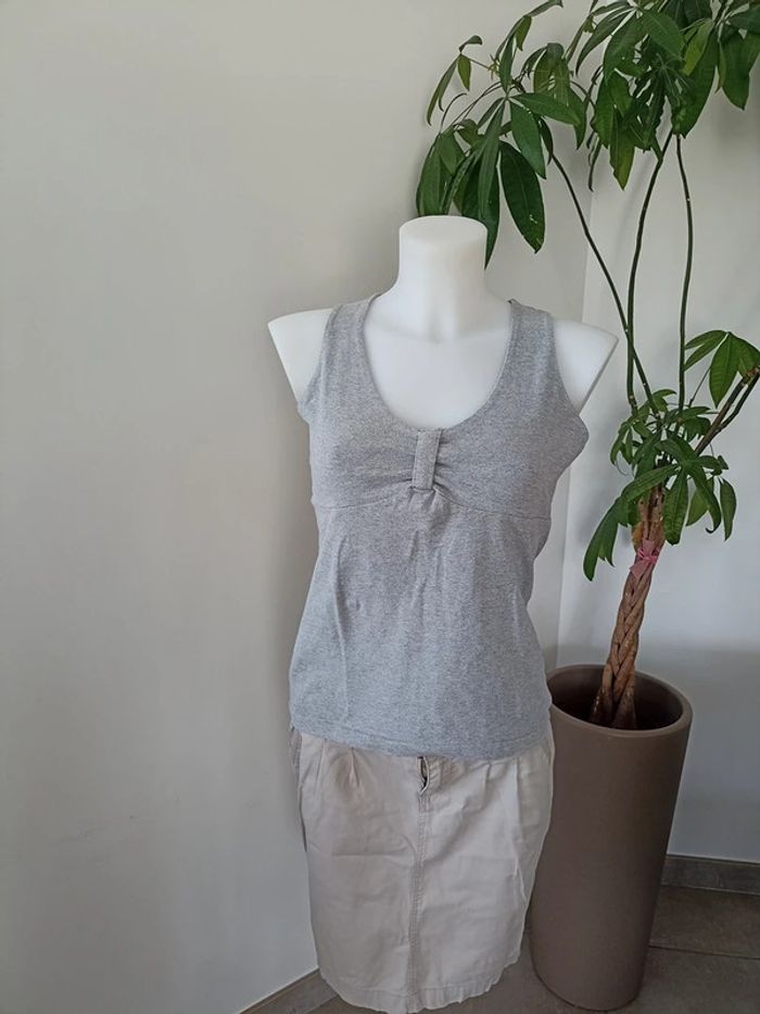 debardeur Defi Mode gris taille M
