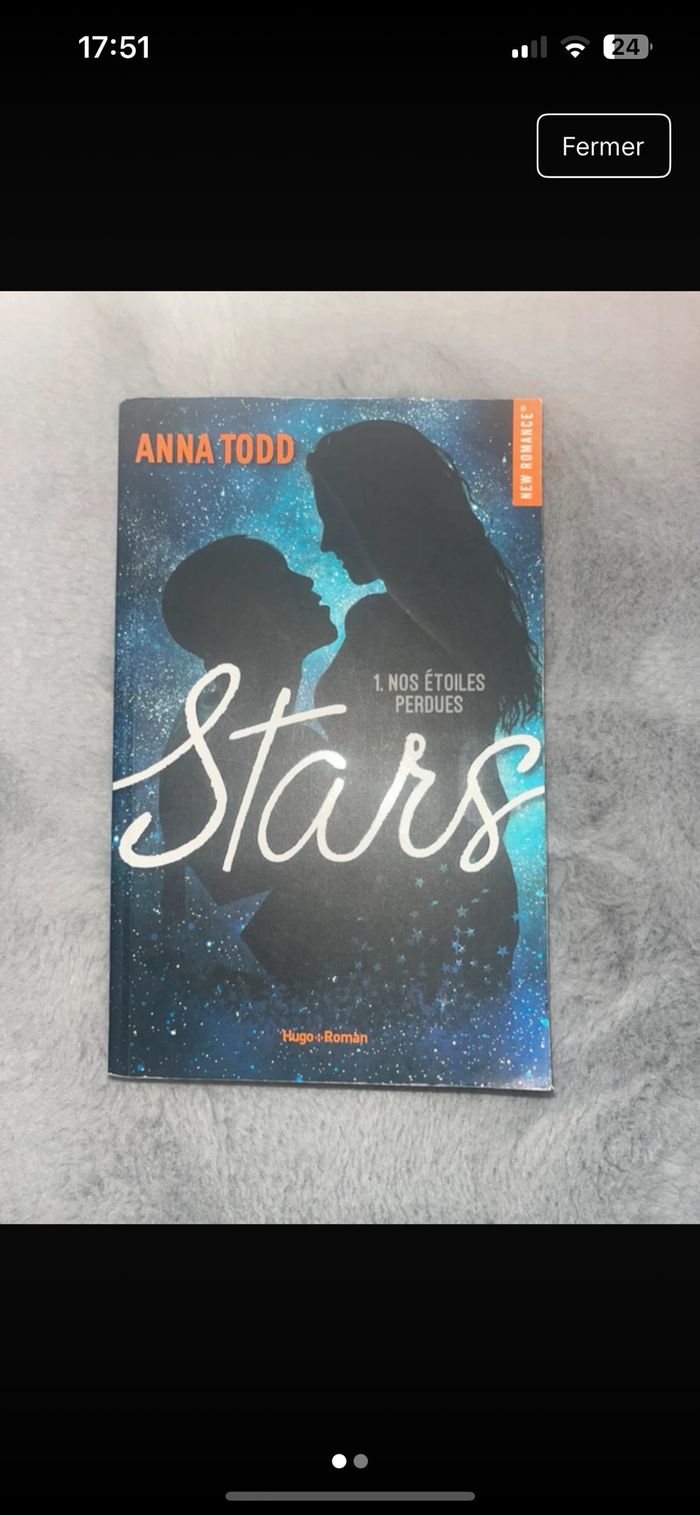 Livre STARS de Anna TODD