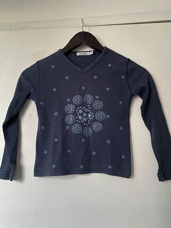 T-shirt manches longues motif mandalas