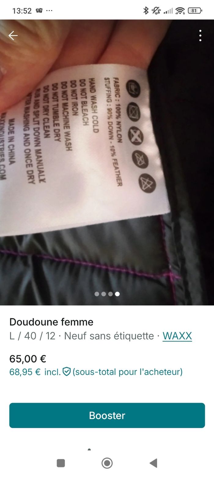 Doudoune femme - photo numéro 4