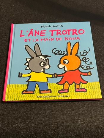 Livre l’âne trotro et la main de Nana