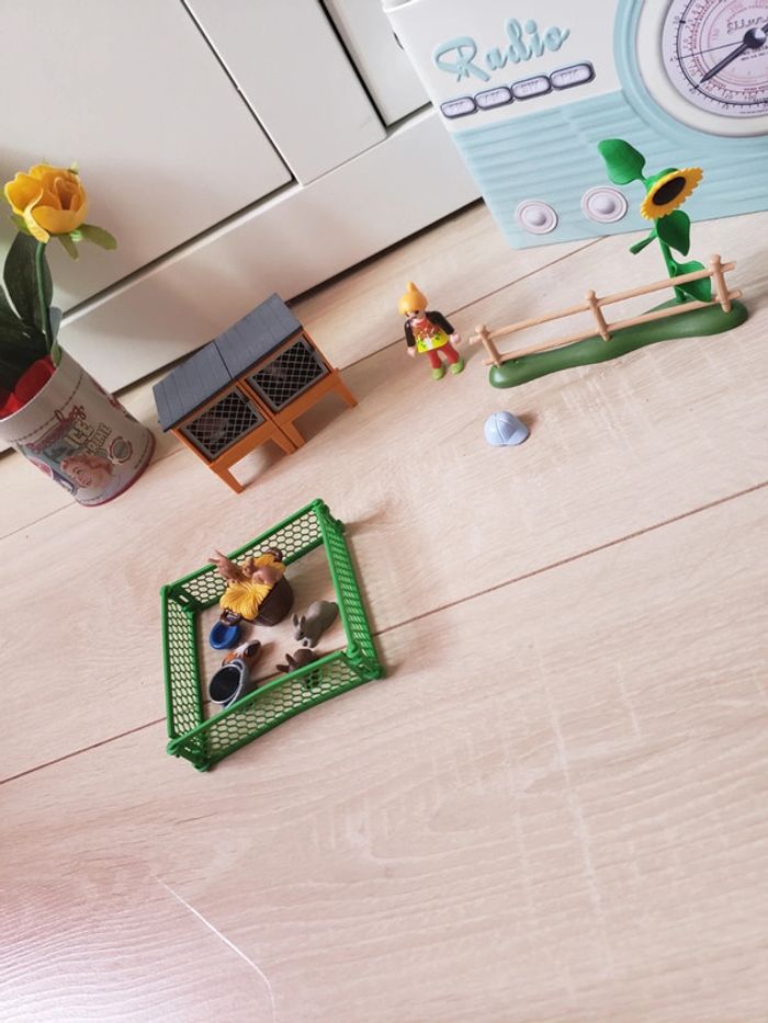 Enclos a lapins numero 5123 🎀 playmobil 15€ - photo numéro 2