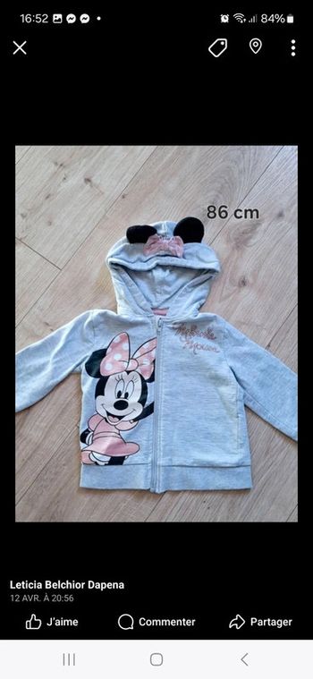 Gilet minnie