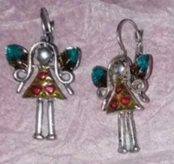 Boucles d’oreilles fées