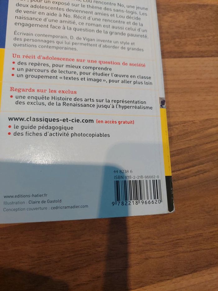 No et moi Delphine de Vigan - photo numéro 5