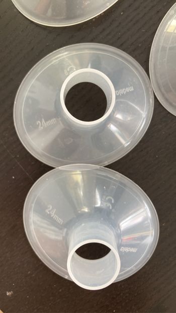Téterelles medela 24mm