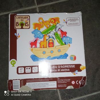 Bateau en bois a nimaux