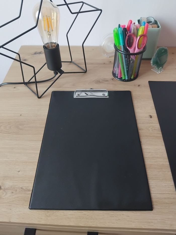 Porte bloc à pince A4 bureau - photo numéro 2