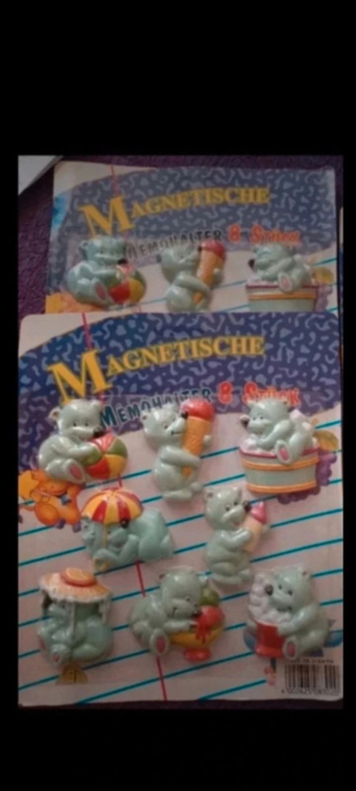 16 oursons magnets neuf - photo numéro 3