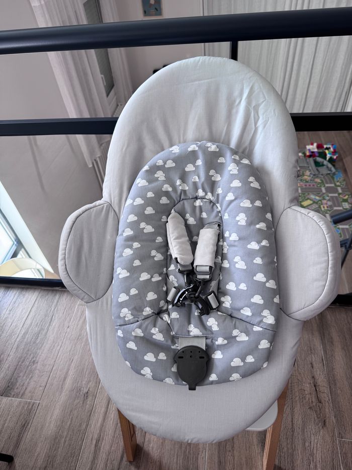 Transat Stokke Steps bouncer gris