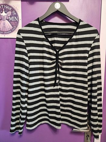 Blouse manches longues pailleté T42