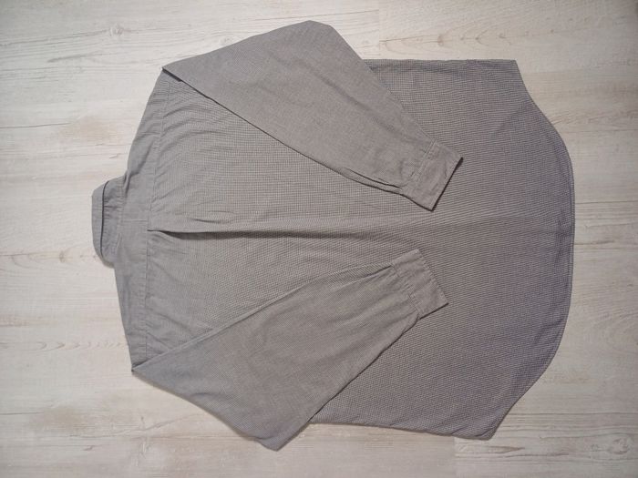 Chemise Ralph Laurent Yarmouth manche Longue / taille XXL / Bleu a petits motifs / Très bon état - photo numéro 3