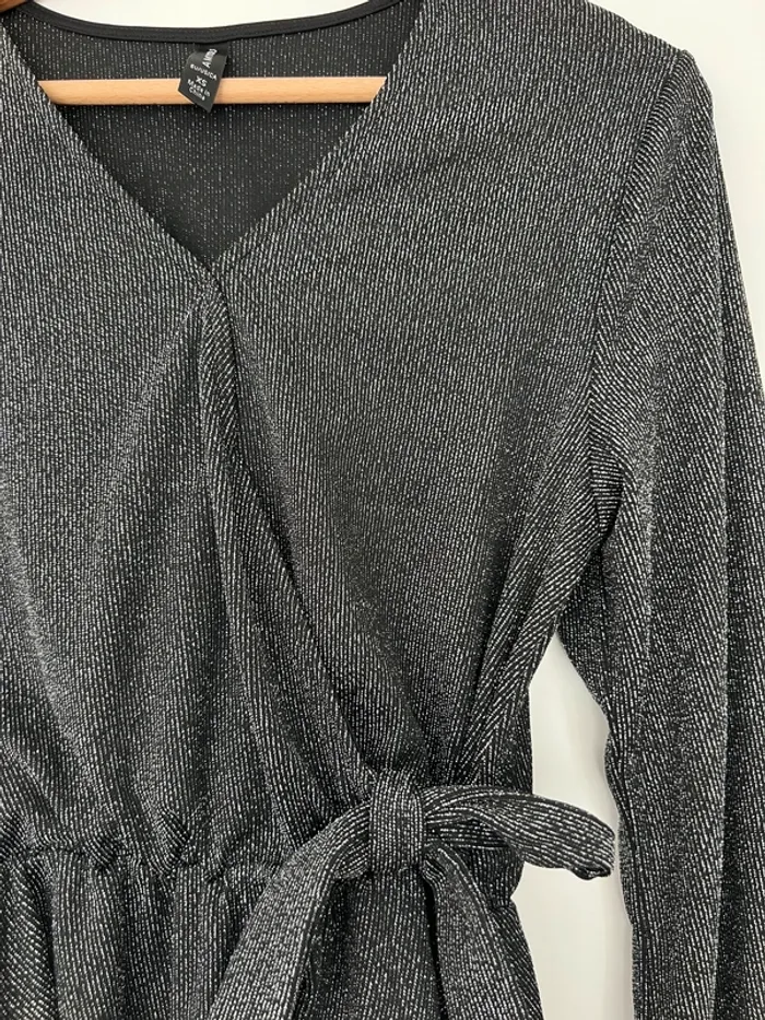 Haut col V femme Amisu - photo numéro 2