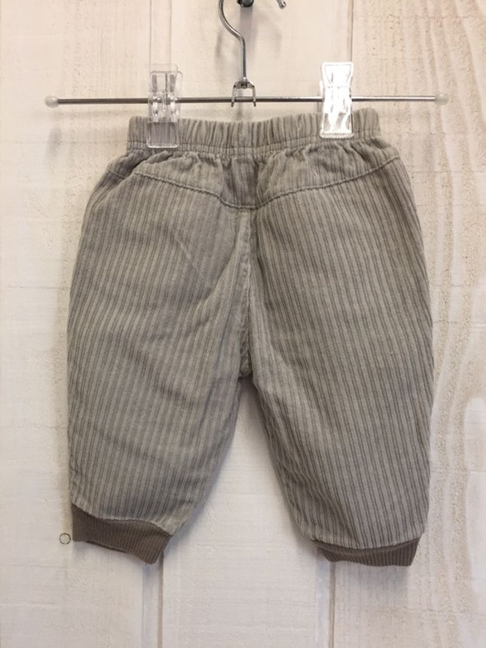 Pantalon velours gris - photo numéro 2