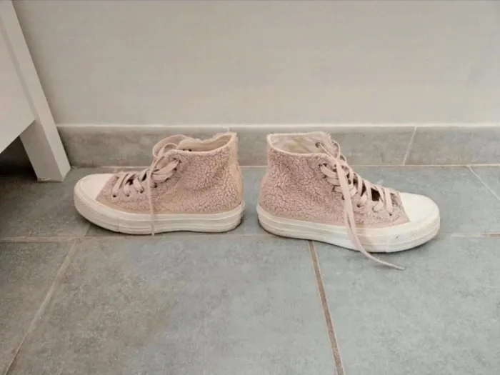 Converse moumoute beige - photo numéro 6