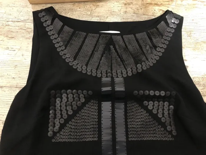 Robe noire sequins Promod - photo numéro 5