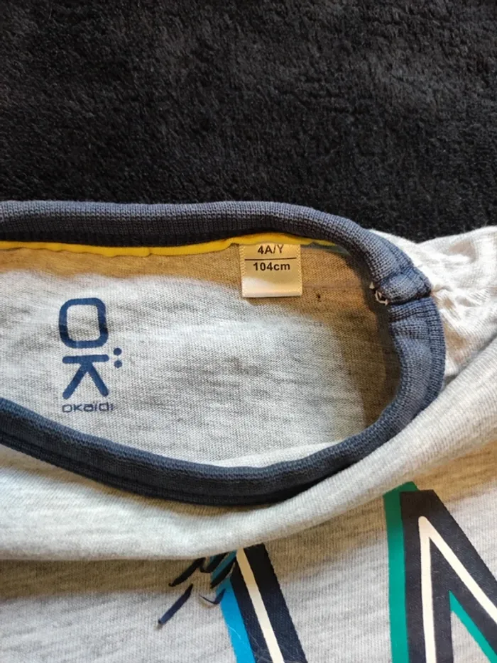 T-shirt manches courtes 4 ans Okaïdi - photo numéro 4