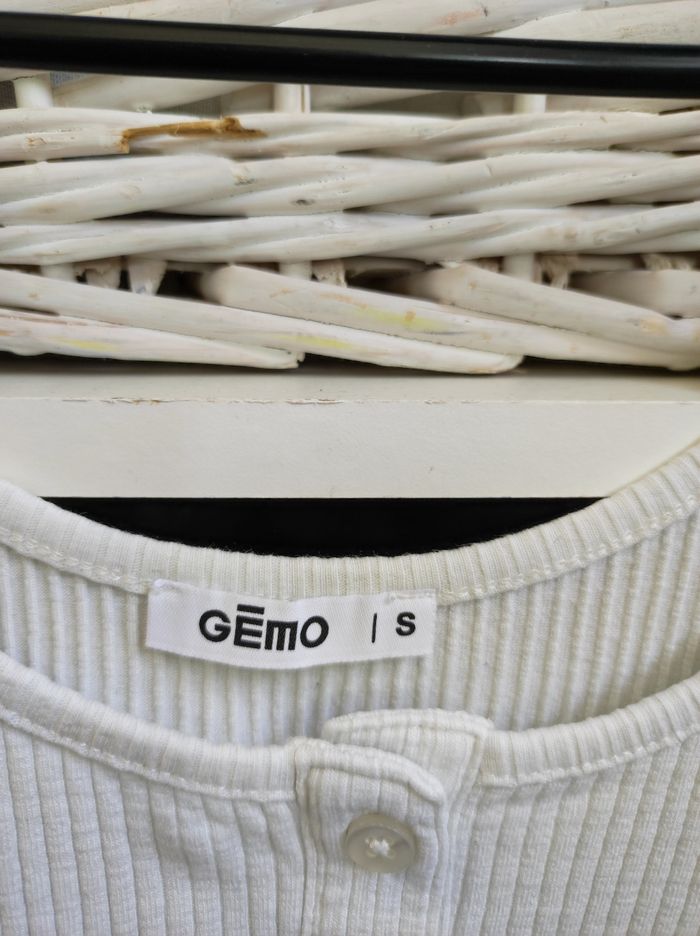 Débardeur blanc Gémo S - photo numéro 4
