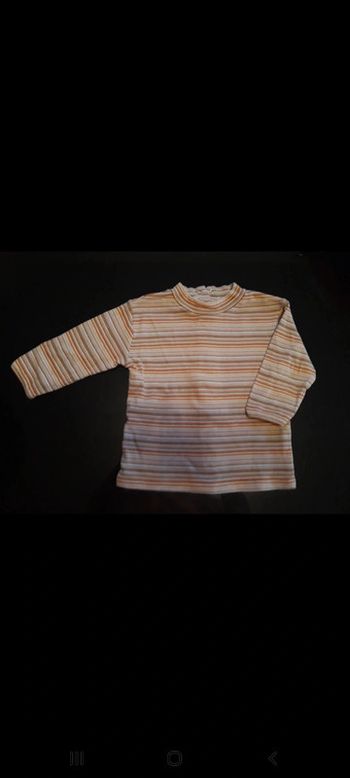 Sous pull orange