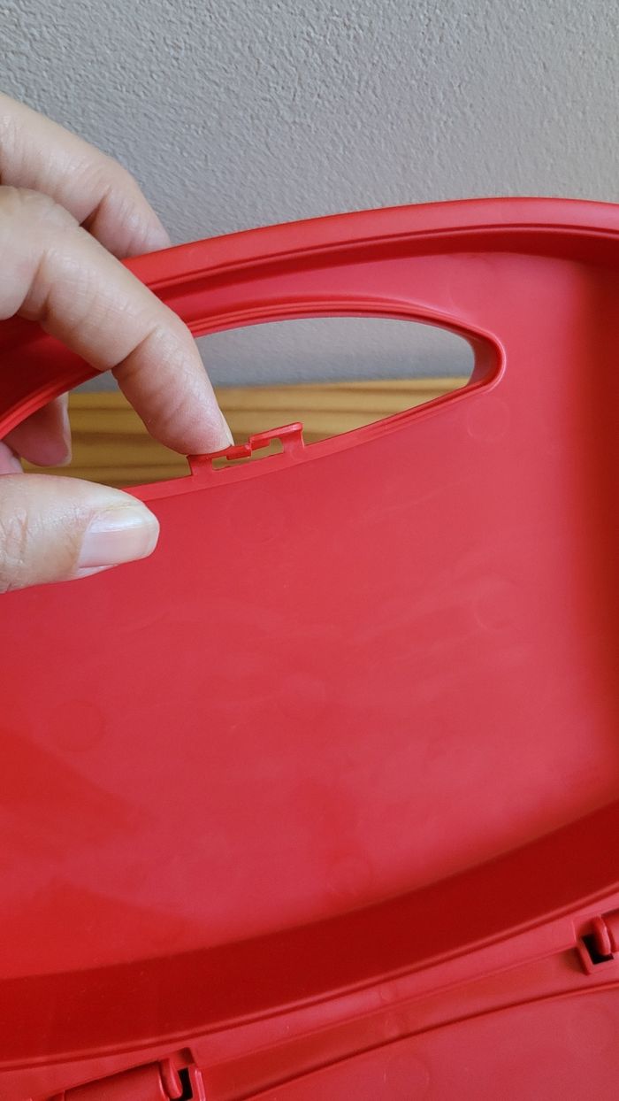 Boîte valisette de rangement Playmobil rouge - photo numéro 7