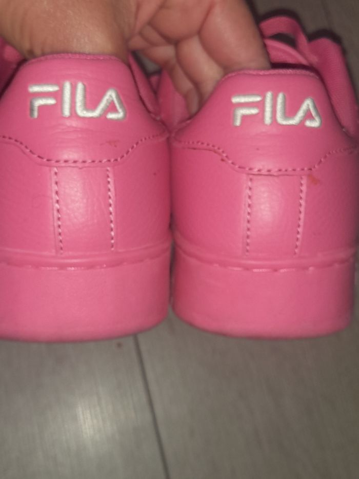 Baskets Fila rose - photo numéro 7