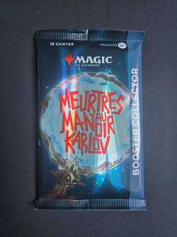 Mtg Meurtres au manoir Karlov le booster collector en Francais 
