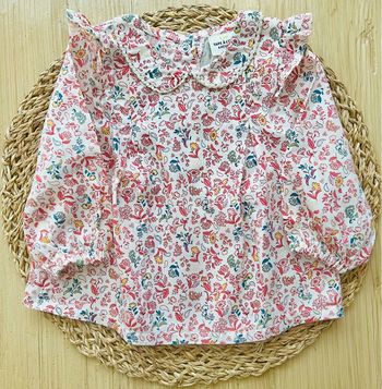 Blouse/tunique fleurie TAO