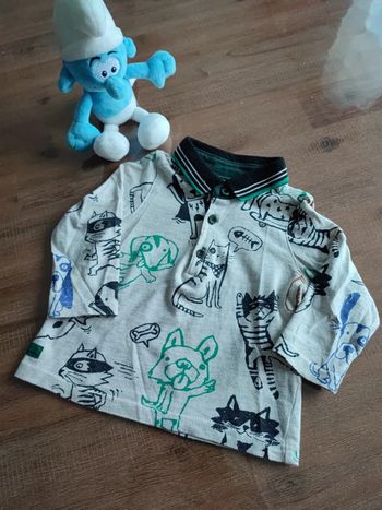 Polo manches longues Catimini