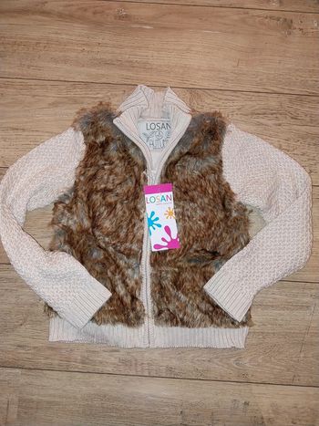 Manteau gilet fille 6 ans