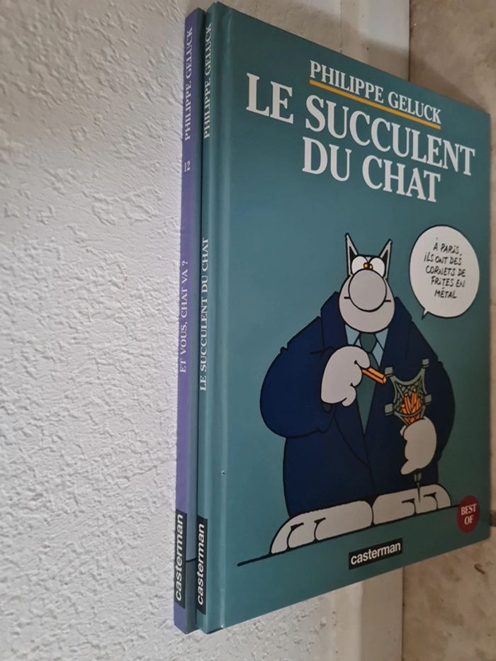 2 BD Le Chat de Geluck tome 12 / best of 3 neuf - photo numéro 7