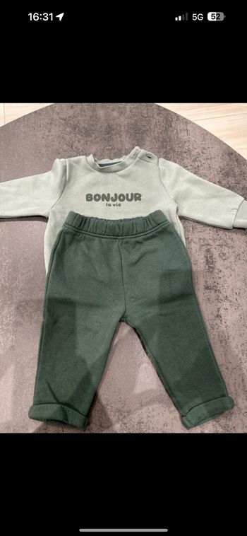 Ensemble Kiabi 9 mois