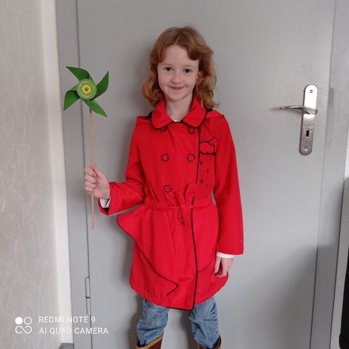 Imper rouge 2 en 1 Catimini 6ans - photo numéro 4