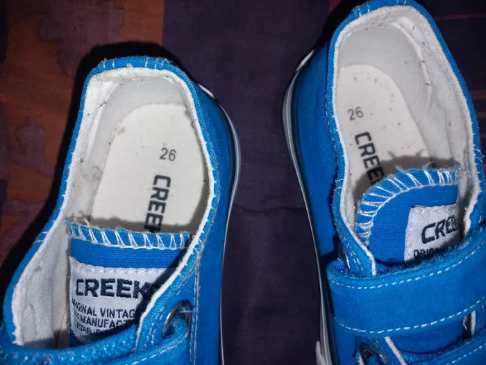 Baskets basses bleues creeks P26 - photo numéro 2
